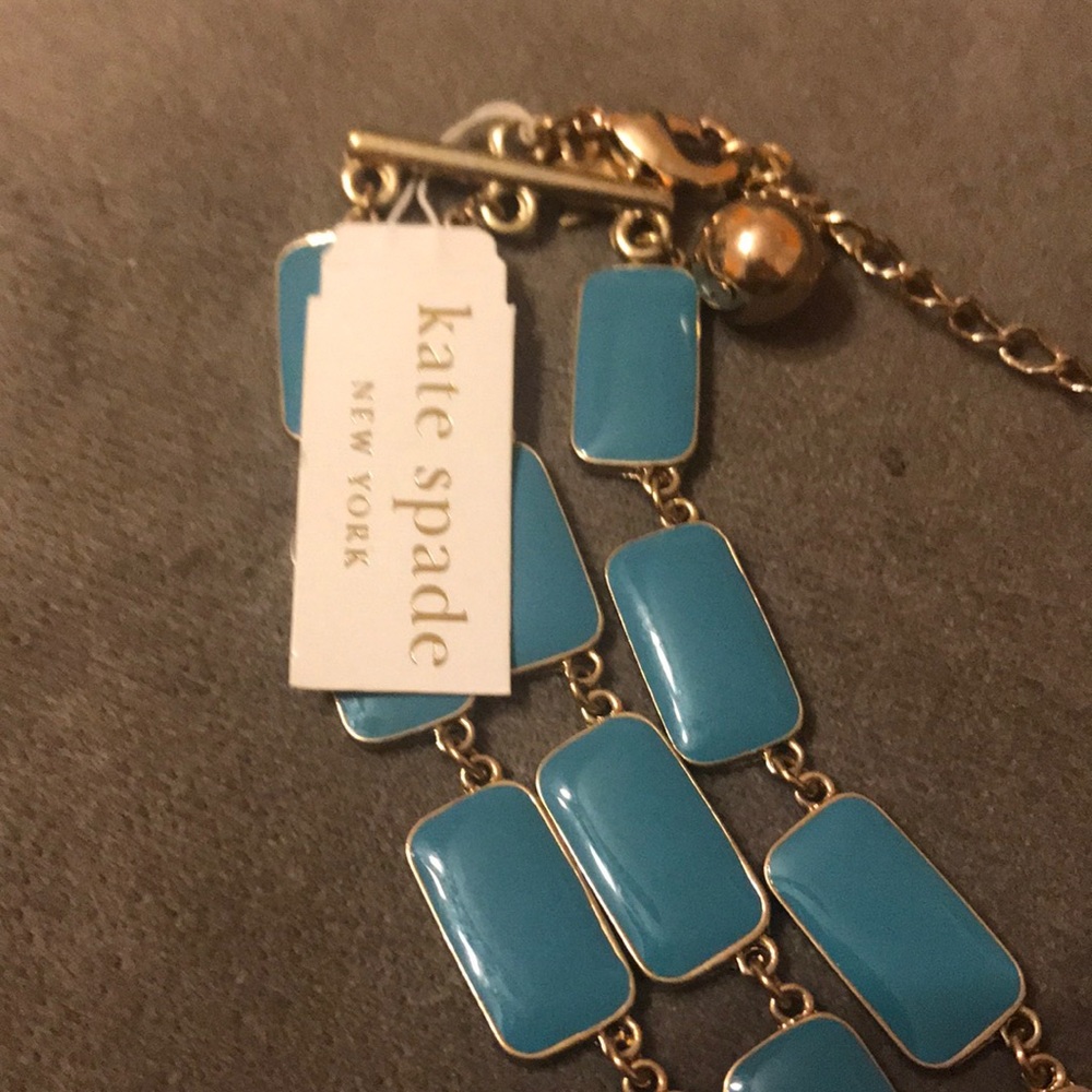 Kate Spade- Park Guell Bib Necklace. - Picture 2 of 3